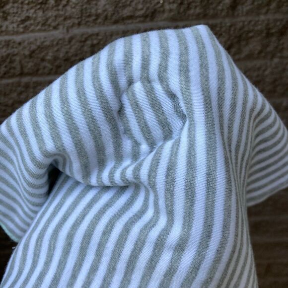 Cloud island mint green knitted bear Lovey security blanket - Picture 3 of 3